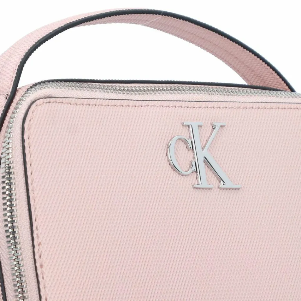 Sale Calvin Klein Jeans Minimal Monogram Handtasche 19 cm pale conch