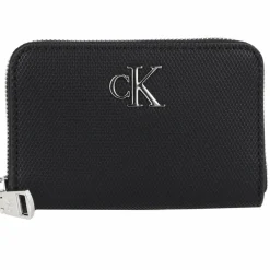 Discount Calvin Klein Jeans Minimal Monogram Geldbörse 11 cm black