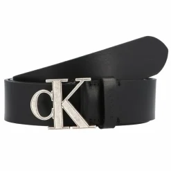 Calvin Klein Jeans Herrengürtel<Monogram Gürtel Leder black