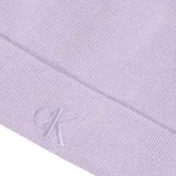 Best Calvin Klein Jeans Monogram Embro Strickmütze pastel lilac