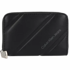 Calvin Klein Jeans Damengeldbörsen Querformat<Quilted Geldbörse 11.5 cm black