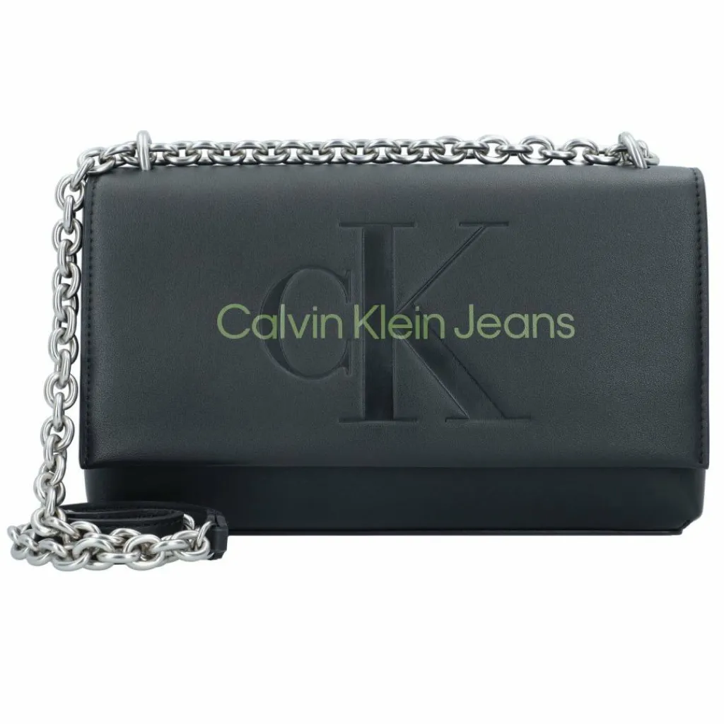 Calvin Klein Jeans Umhängetaschen<Sculpted Umhängetasche 25 cm black-dark juniper