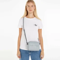 Clearance Calvin Klein Jeans Sculpted Mini Bag Umhängetasche 18 cm quarry