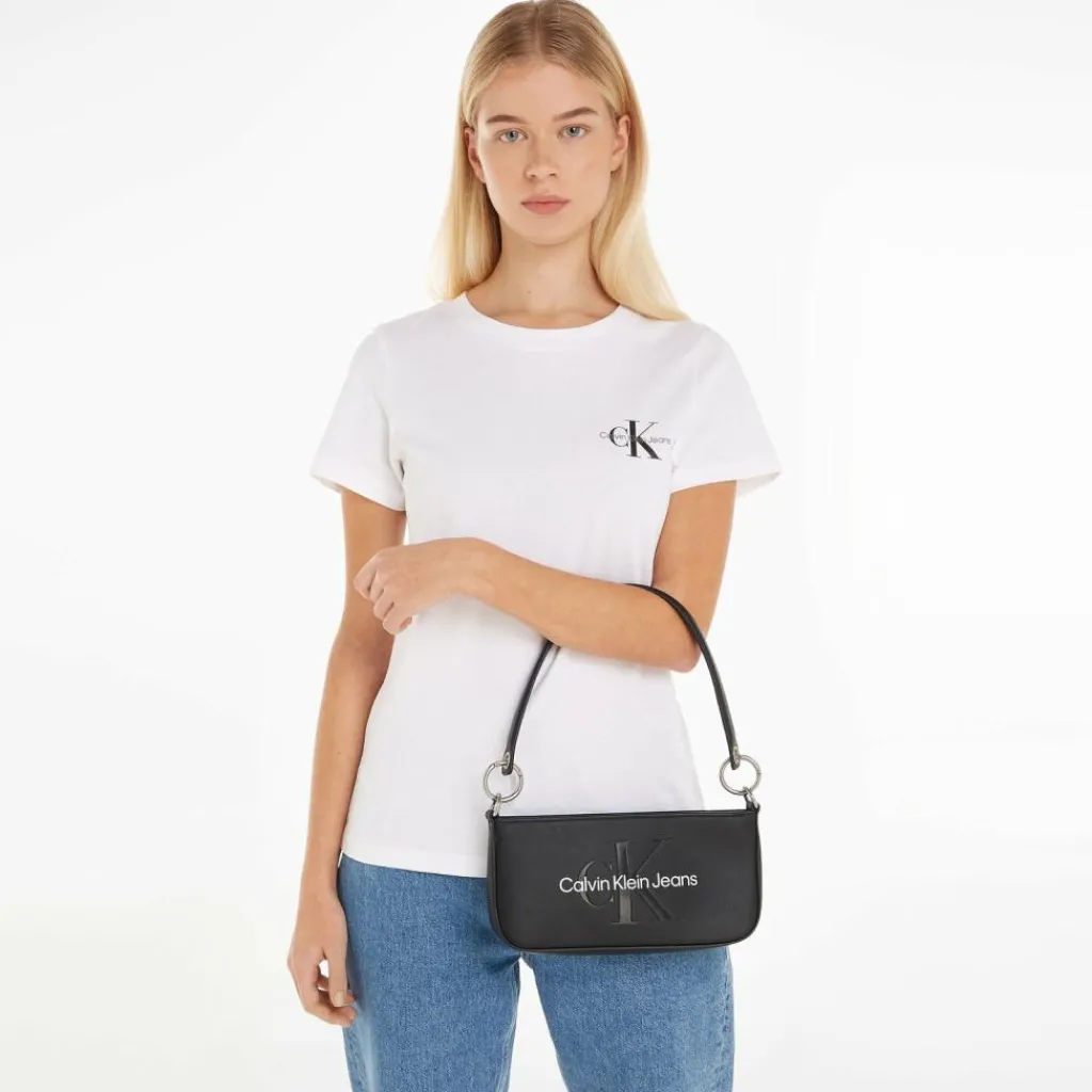 Calvin Klein Jeans Henkeltaschen|Schultertaschen<Sculpted Schultertasche 27.5 cm fashion black 1