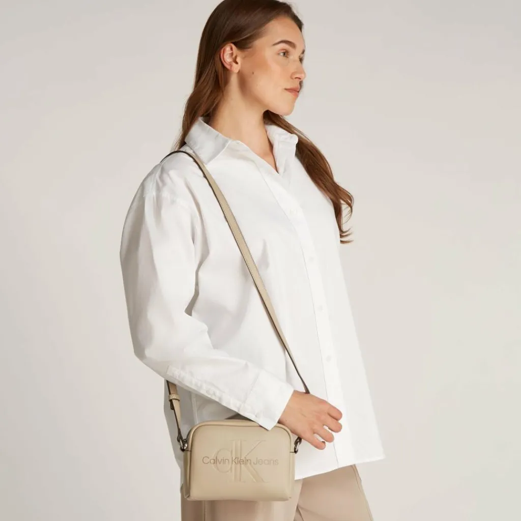 Calvin Klein Jeans Mini Bags|Umhängetaschen<Sculpted Mini Bag Umhängetasche 18 cm grey