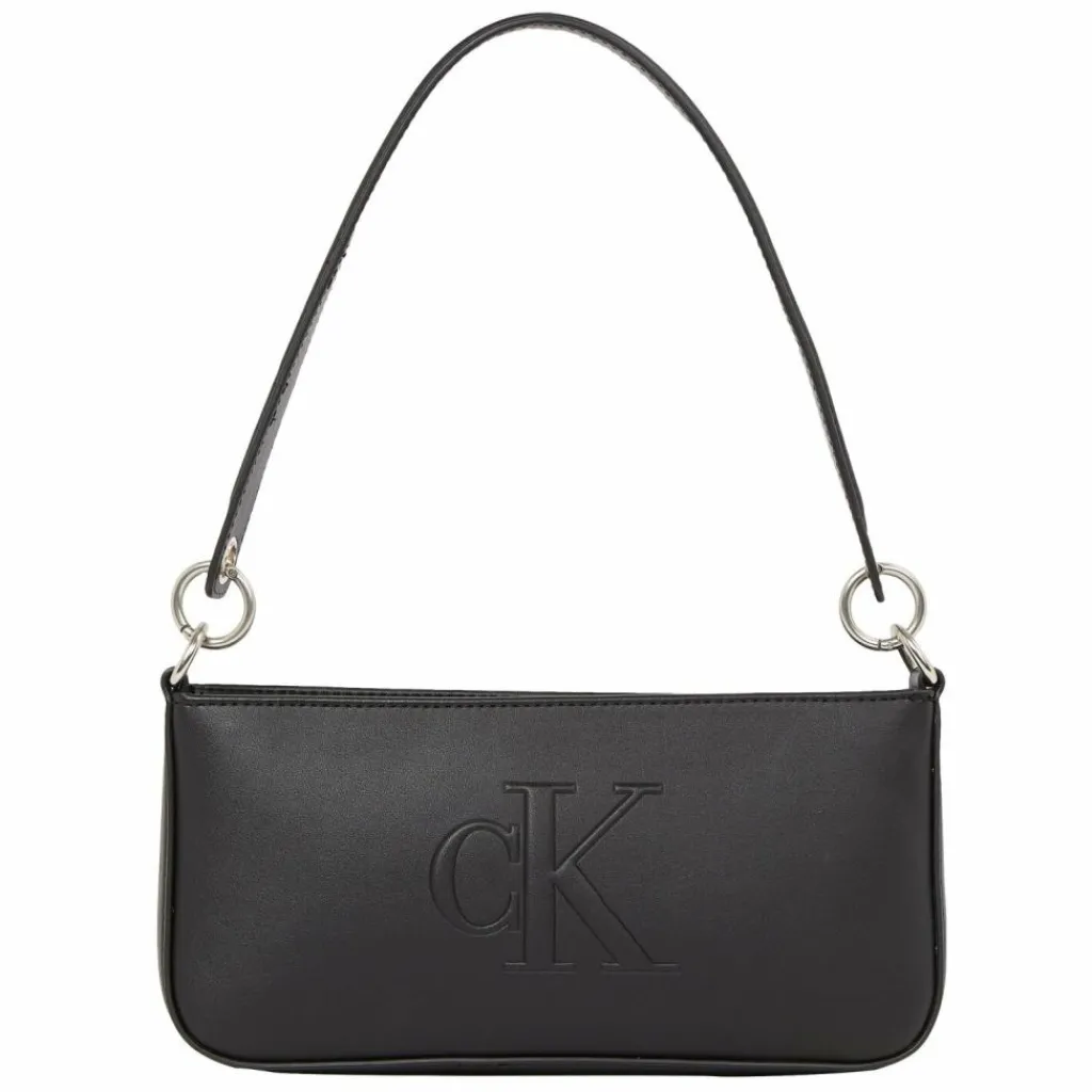 Calvin Klein Jeans Schultertaschen|Henkeltaschen<Sculpted Deboss Schultertasche 25 cm black
