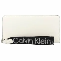 Calvin Klein Jeans Damengeldbörsen Querformat<Ultralight Geldbörse RFID Schutz 19 cm bright white