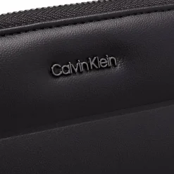 Calvin Klein Herrengeldbörsen Querformat<Line Geldbörse 12 cm ck black