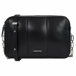 Discount Calvin Klein Line Quilt Umhängetasche 19.5 cm black