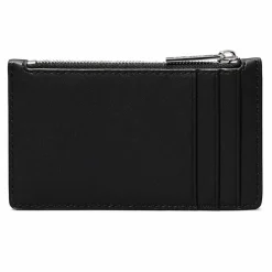 Calvin Klein Visitenkartenetuis<Metal CK Kreditkartenetui Leder 12.5 cm ck black