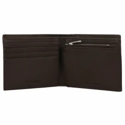 Herren Calvin Klein Micro Pebble Geldbörse Leder 11 cm