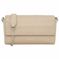 Discount Calvin Klein Mini Quilt Umhängetasche 21 cm brown