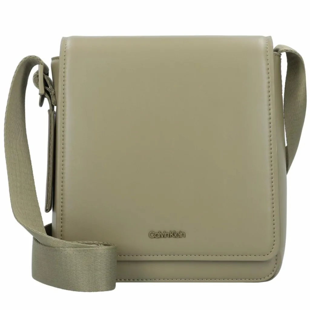 Calvin Klein Minimal Focus Umhängetasche 22 cm delta green