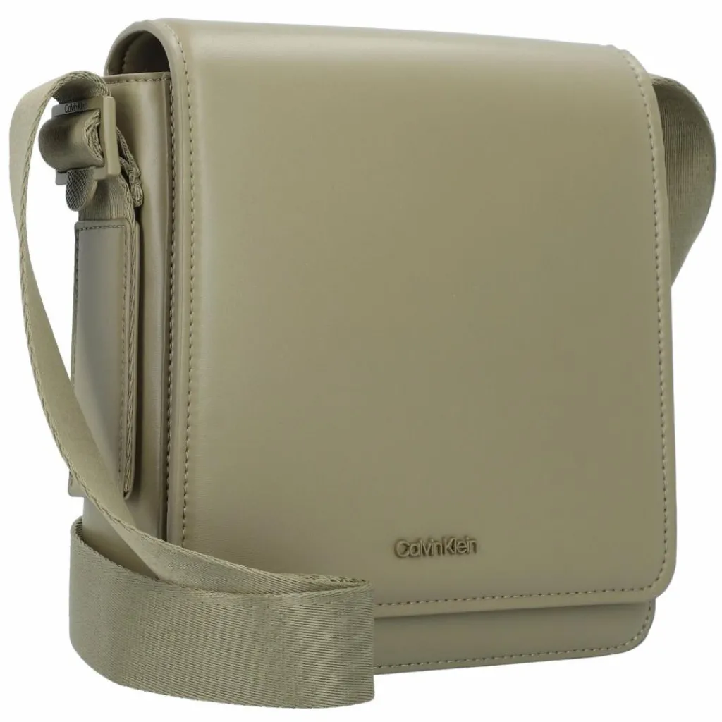Calvin Klein Minimal Focus Umhängetasche 22 cm delta green