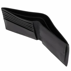 Calvin Klein Herrengeldbörsen Querformat<Modern Business Geldbörse Leder 11 cm black