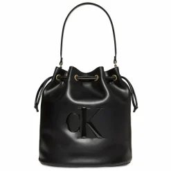 Outlet Calvin Klein Raised Beuteltasche 30 cm black