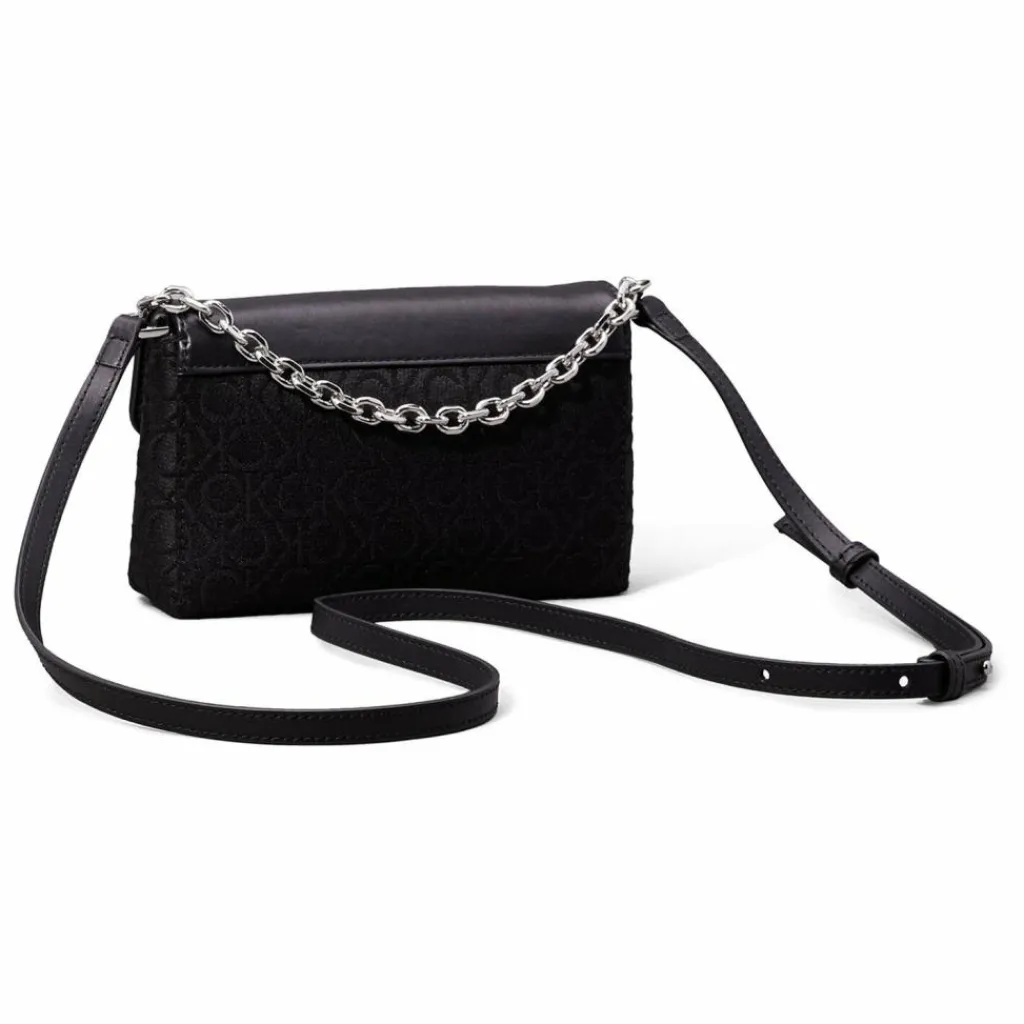 Calvin Klein Henkeltaschen<Re-Lock Handtasche 19 cm ck black mono jacquard