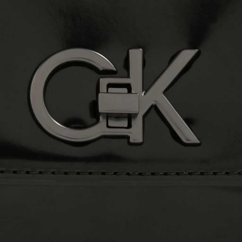 Calvin Klein Mini Bags|Schultertaschen<Re-Lock Mini Bag Schultertasche 17 cm ck black