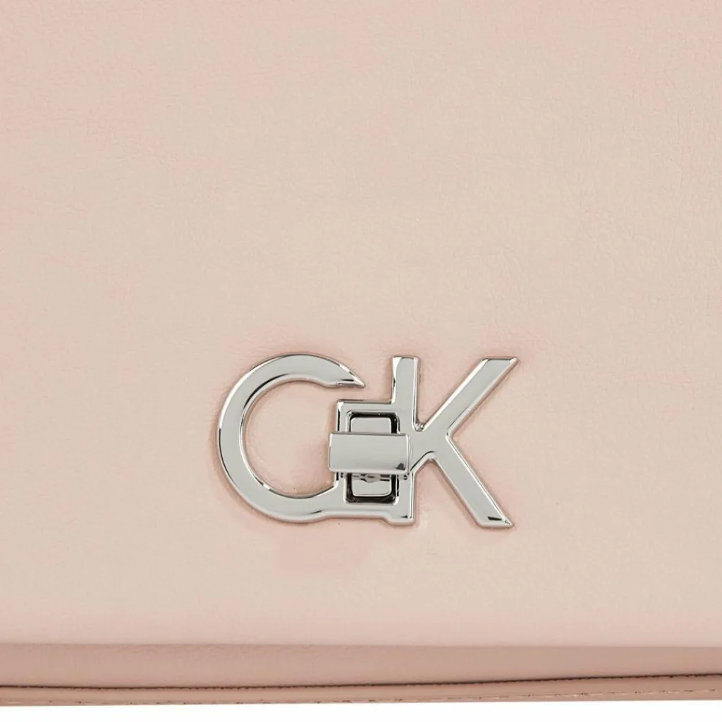 Outlet Calvin Klein Re-Lock Schultertasche 25 cm pink