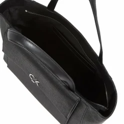 Hot Calvin Klein Re-Lock Shopper Tasche 44 cm black
