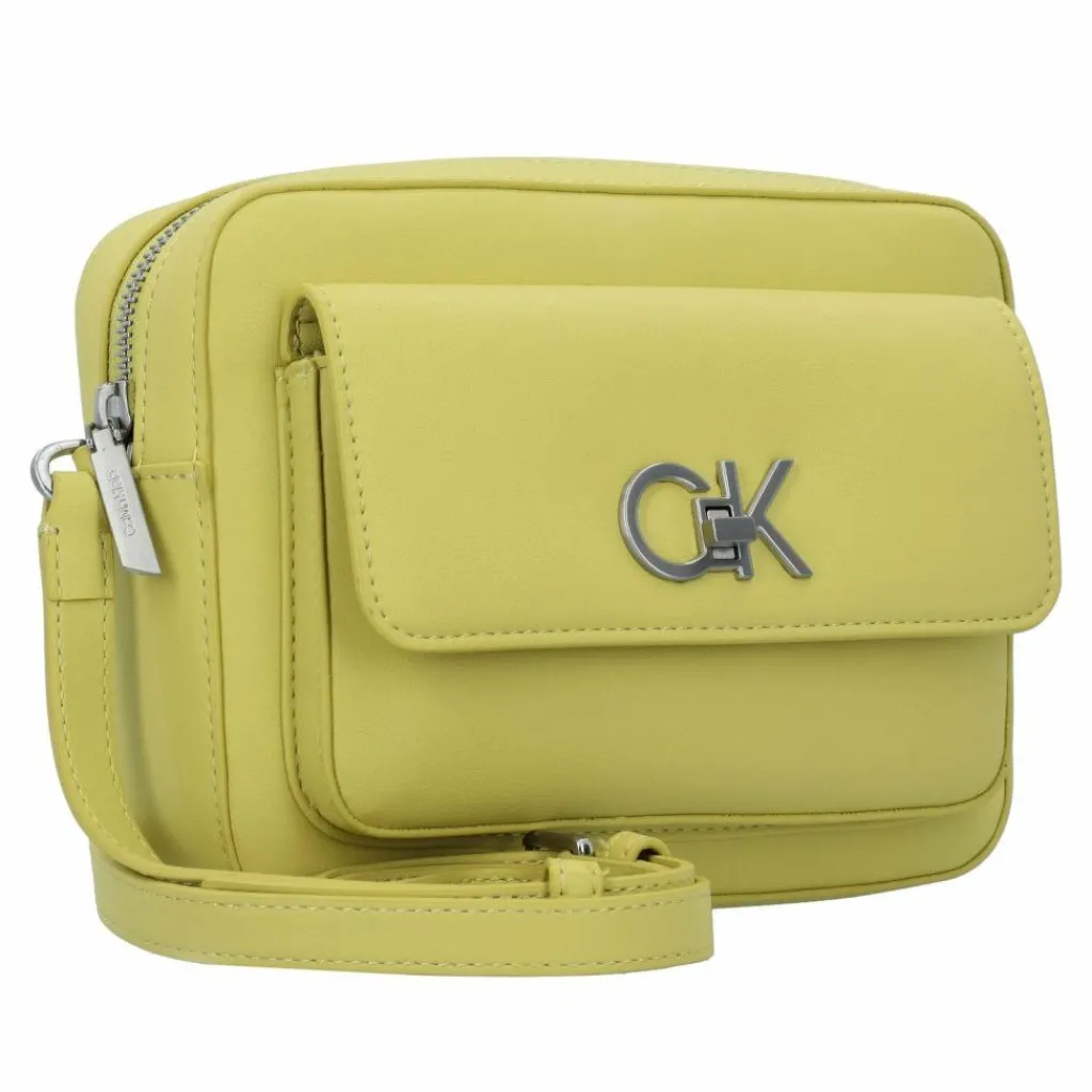 Outlet Calvin Klein Re-Lock Umhängetasche 20.5 cm citrus