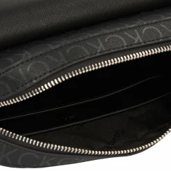 Sale Calvin Klein Re-Lock Umhängetasche 20 cm black monogram