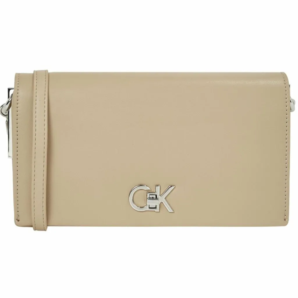 Calvin Klein Re-Lock Umhängetasche 24 cm brown