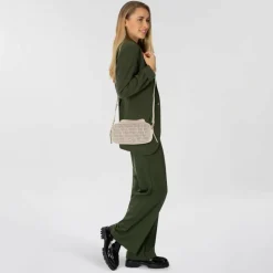 Calvin Klein Ruched Handtasche 25 cm chateau