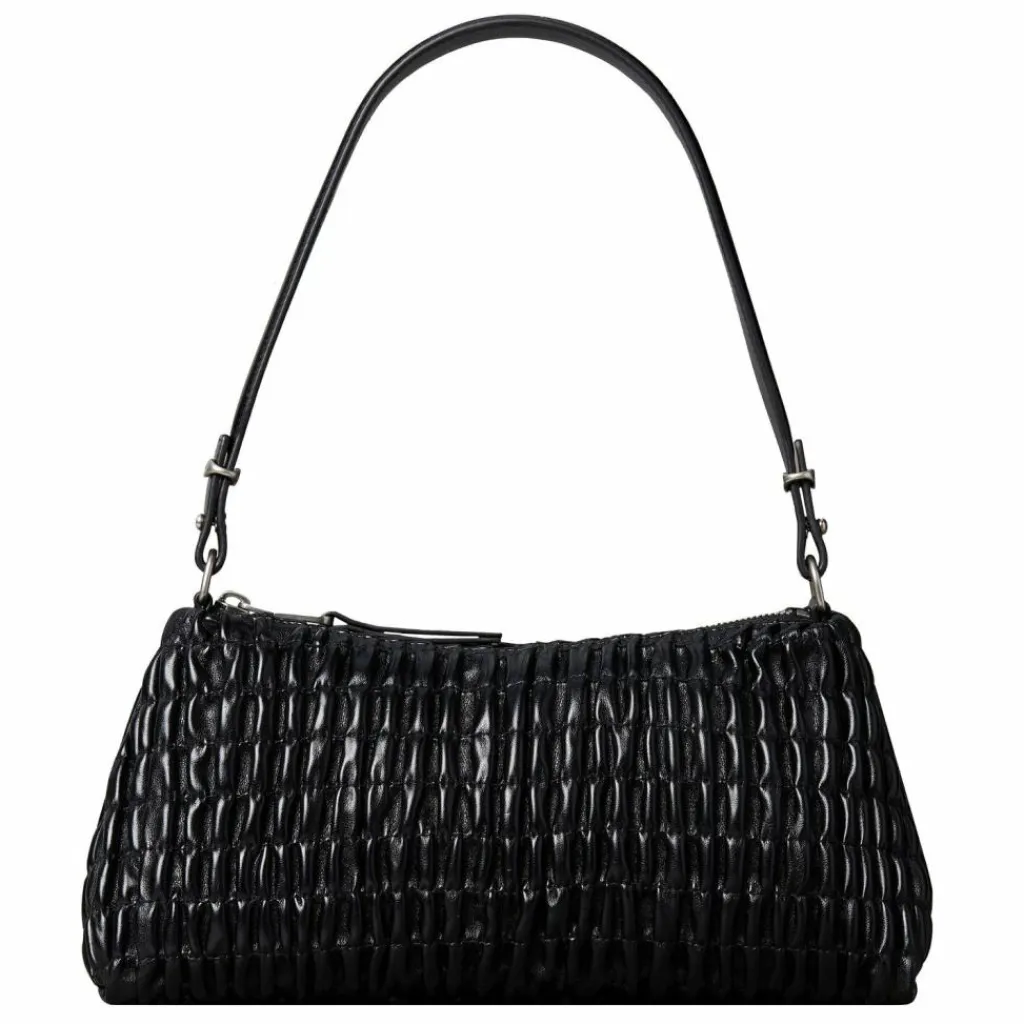 Outlet Calvin Klein Ruched Schultertasche 28 cm black