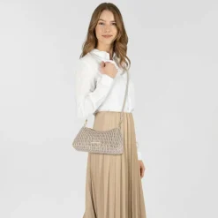 Calvin Klein Schultertaschen<Ruched Schultertasche 28 cm chateau