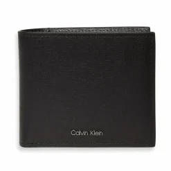 Herren Calvin Klein Saffiano Geldbörse RFID Schutz Leder 12 cm