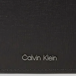 Herren Calvin Klein Saffiano Geldbörse RFID Schutz Leder 12 cm