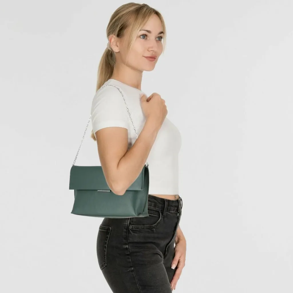 Calvin Klein Henkeltaschen|Schultertaschen<Schultertasche 30 cm palm green