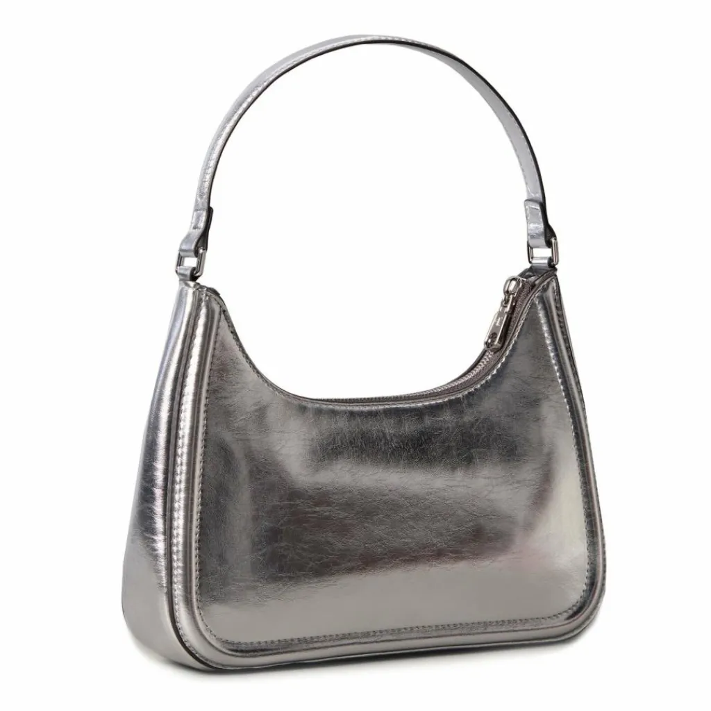 Online Calvin Klein Schultertasche 43 cm silver metallic