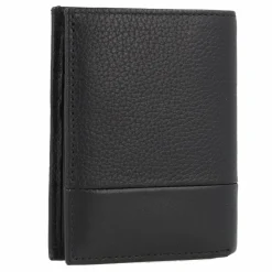 Calvin Klein Herrengeldbörsen Hochformat<Subtile Mix Geldbörse RFID Schutz Leder 8.5 cm black