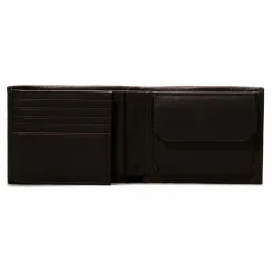 Calvin Klein Herrengeldbörsen Querformat<Warmth Geldbörse RFID Schutz Leder 13 cm dark brown