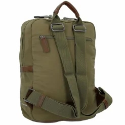 camel active Aurum Daypack 35 cm Laptopfach khaki