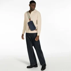 New camel active Bari Umhängetasche 14 cm dark blue