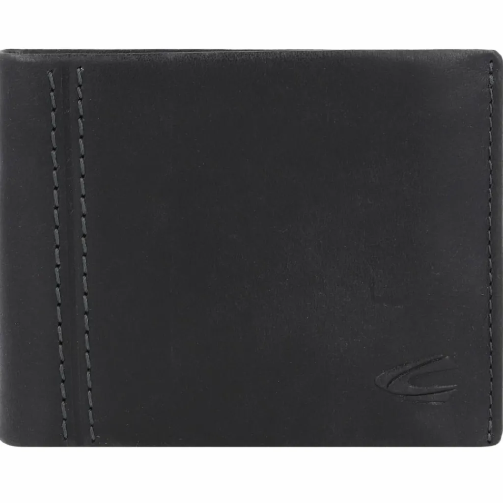camel active Herrengeldbörsen Querformat<Bilbao Geldbörse RFID Schutz Leder 11.5 cm black