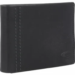 camel active Herrengeldbörsen Querformat<Bilbao Geldbörse RFID Schutz Leder 11.5 cm black