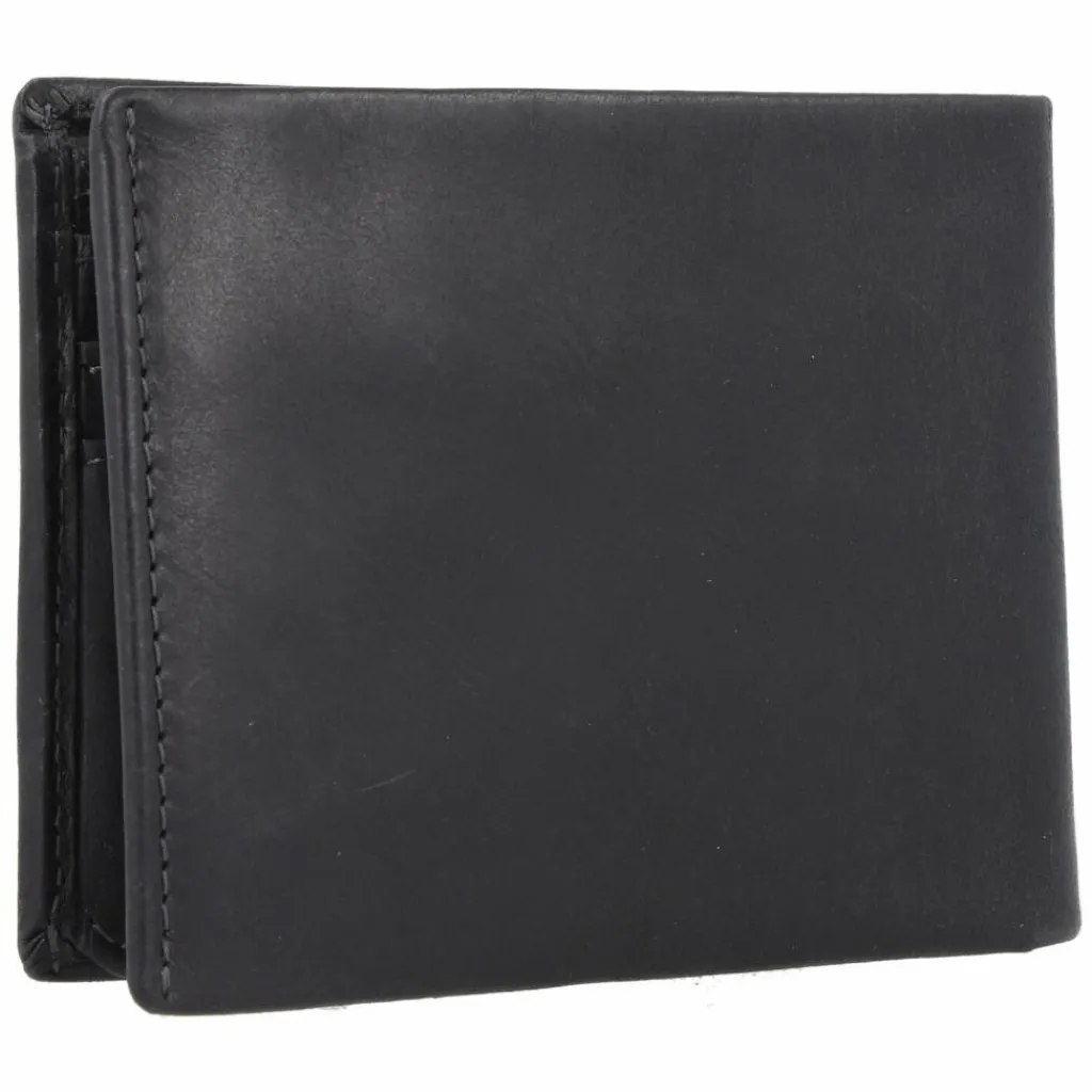 camel active Herrengeldbörsen Querformat<Bilbao Geldbörse RFID Schutz Leder 11.5 cm black
