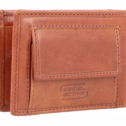 camel active Herrengeldbörsen Querformat<Como Geldbörse RFID Leder 10,5 cm cognac