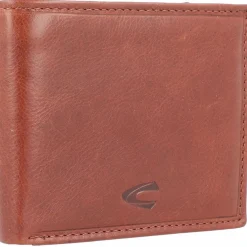 camel active Herrengeldbörsen Querformat<Como Geldbörse RFID Schutz Leder 11 cm cognac