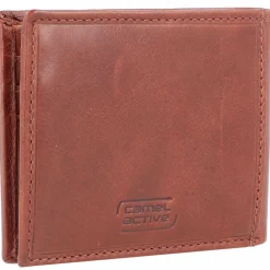 camel active Herrengeldbörsen Querformat<Como Geldbörse RFID Schutz Leder 11 cm cognac