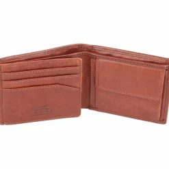 camel active Herrengeldbörsen Querformat<Como Geldbörse RFID Schutz Leder 11 cm cognac