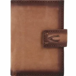 camel active Dallas Kreditkartenetui RFID Schutz Leder 7 cm cognac