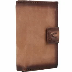 camel active Dallas Kreditkartenetui RFID Schutz Leder 7 cm cognac