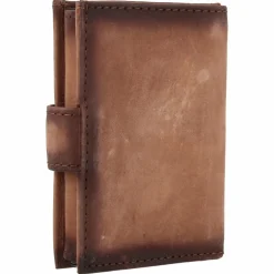 camel active Dallas Kreditkartenetui RFID Schutz Leder 7 cm cognac