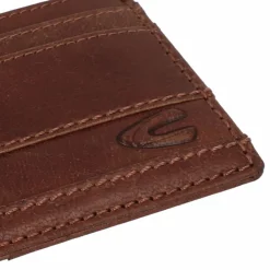 Discount camel active Field Kreditkartenetui Leder 11 cm cognac