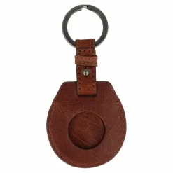 New camel active Field Schlüsselanhänger Leder 5 cm cognac